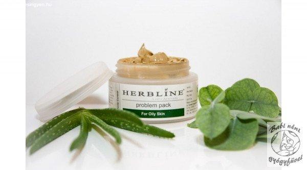 Herbline Arcpakolás problémás bőrre