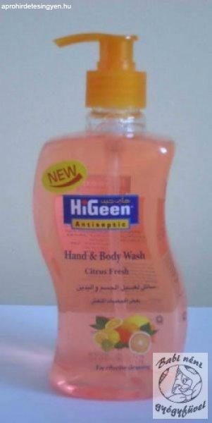 HiClean Folyékony szappan és tusfürdő Citrus Fresh 500ml