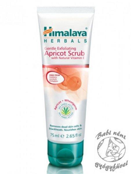 Himalaya Gentle Exfoliating Apricot Scrub (75 ml) Barackos arcradír
természetes E-vitaminnal