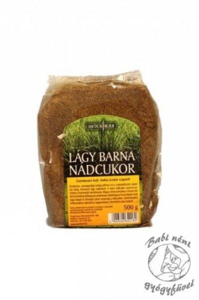 INTERHERB GURMAN Nádcukor lágy barna 500g