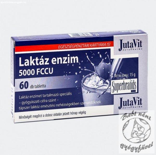 JutaVit Laktáz enzim 5000 FCCU 60db tabletta