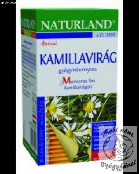 Naturland Kamillavirág tea (25 db-os)
