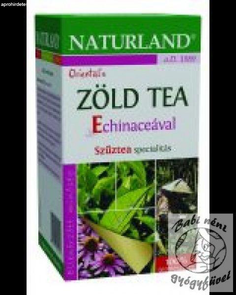 Naturland Zöld tea echinaceával (20 db-os)