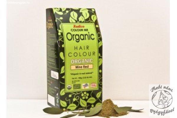 Radico Organic Hajszínező- Mélyvörös