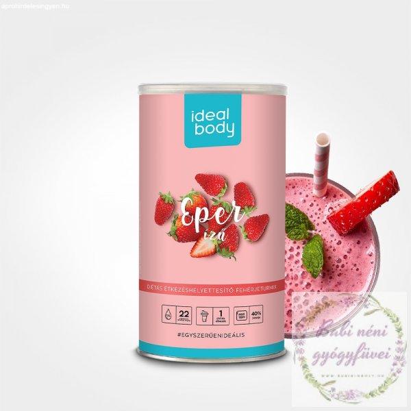 Idealbody fogyókúrás italpor eper 525 g