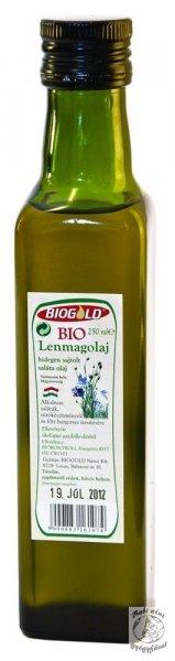 Biogold Bio Lenmagolaj 250ml