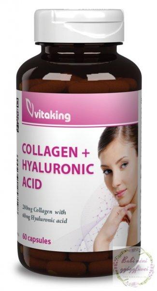 Vitaking Hialuronsav komplex kollagénnel 60db