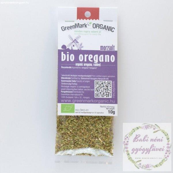 Greenmark bio oregano morzsolt 10 g