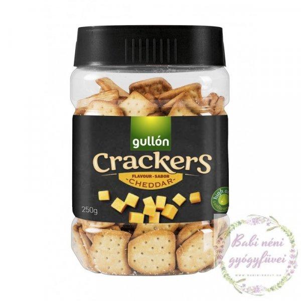 Gullon Cheddar sajtos cracker 250 g