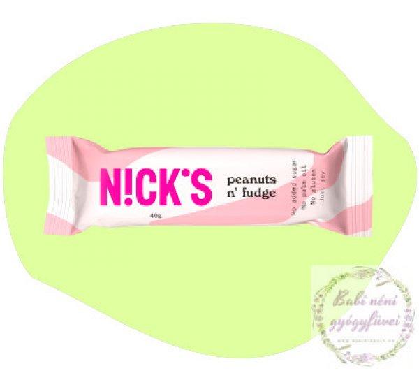 Nicks peanuts and fudge szelet 40 g