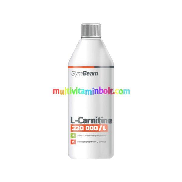 Folyékony L-karnitin - 1000 ml - narancs - GymBeam