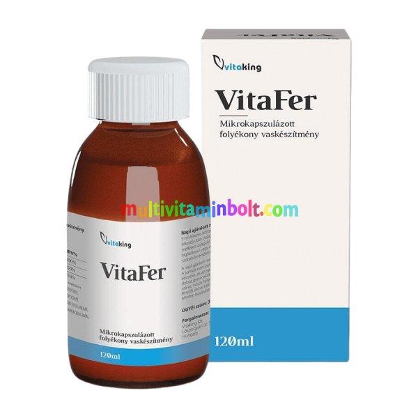VitaFer - Mikrokapszulás Vas Szirup - 120ml - Vitaking