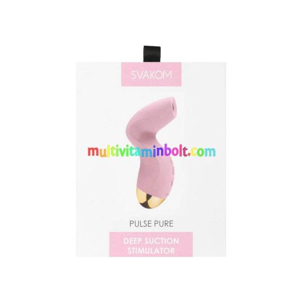 Pulse Pure Pink - léghullámos csiklóizgató - Svakom
