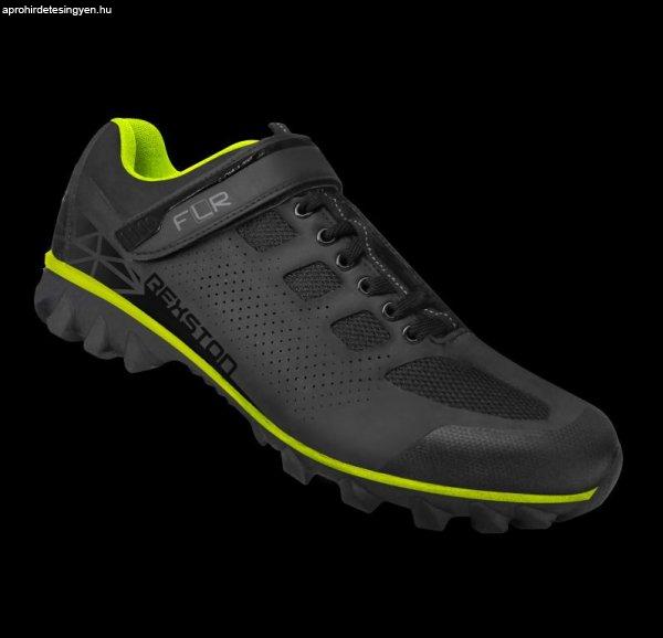 FLR Rexston MTB cipő [fekete-neon sárga, 45]