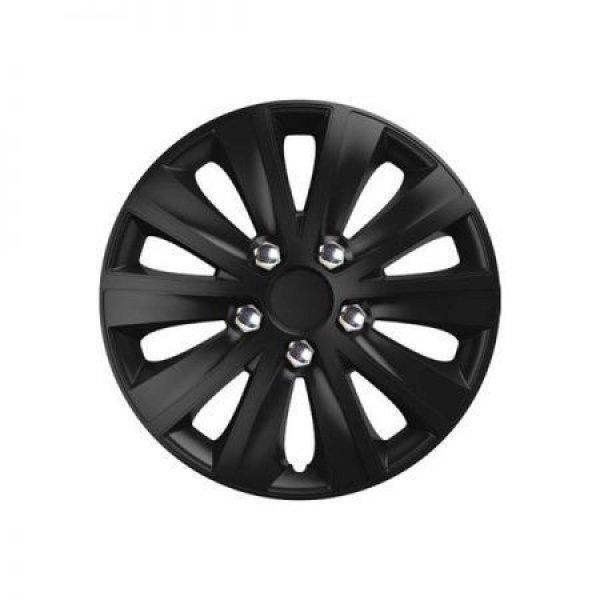 13" Rapide Nuts Chrome Black