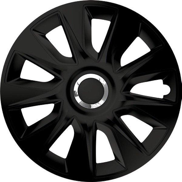 13" Stratos Ring Chrome Black