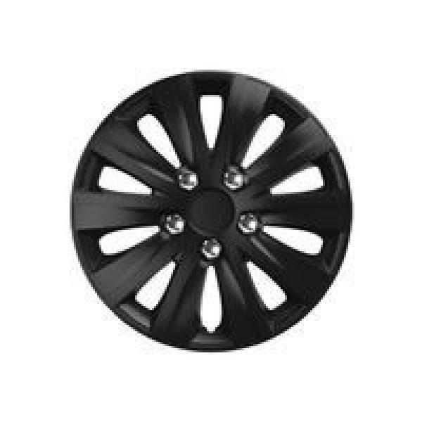 14" Rapide Nuts Chrome Black