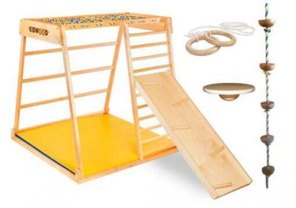 Kidwood Domino beltéri Játszótér matraccal és kiegészítőkkel -
Többféle
