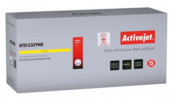 Activejet ATO-532YNX festékkazetta 1 dB Kompatibilis Sárga