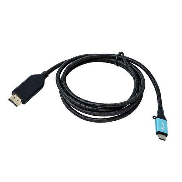i-tec C31CBLHDMI60HZ2M video átalakító kábel 2 M USB C-típus HDMI Fekete