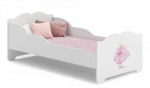 Kobi Anna Ifjúsági ágy matraccal 80x160cm #fehér - Többféle matricával