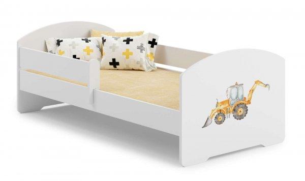 Kobi Luk Ifjúsági ágy matraccal 80x160cm #fehér - Többféle típusban