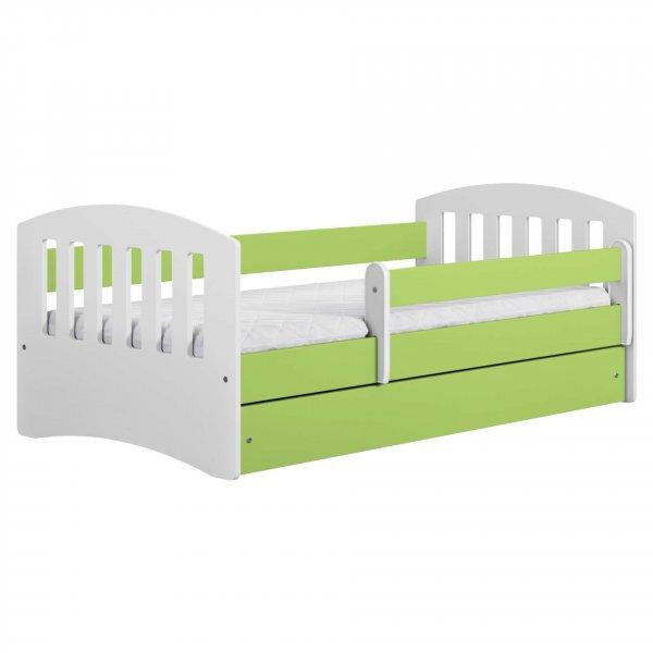 Kocot Kids Classic 1 Ifjúsági ágy ágyneműtartóval #zöld - Többféle
méretben