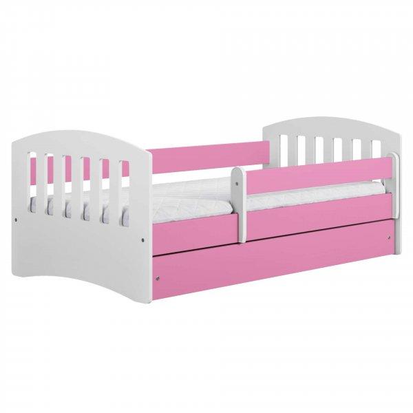 Kocot Kids Classic 1 Ifjúsági ágy ágyneműtartóval és matraccal
#rózsaszín - Többféle méretben
