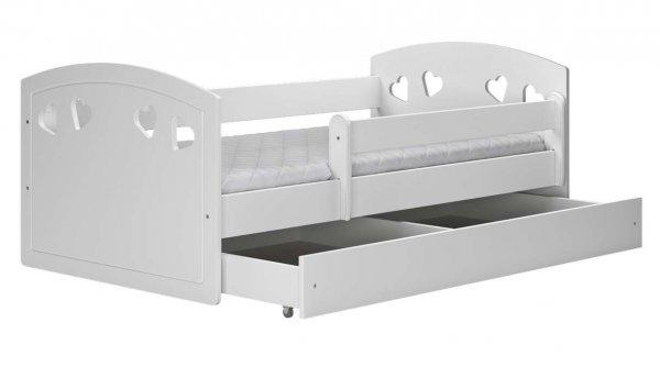 Kocot Kids Julia Ifjúsági ágy ágyneműtartóval és matraccal #fehér -
Többféle méretben
