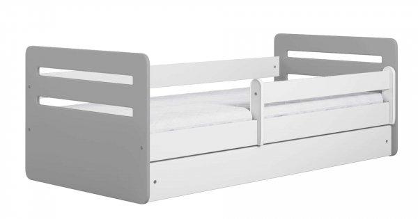 Kocot Kids Tomi Ifjúsági ágy ágyneműtartóval és matraccal #szürke -
Többféle méretben
