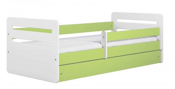 Kocot Kids Tomi Ifjúsági ágy ágyneműtartóval és matraccal #zöld -
Többféle méretben