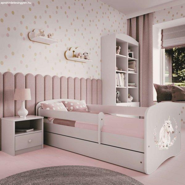 Kocot Kids Babydreams Ifjúsági ágy ágyneműtartóval és matraccal -
Egyszarvú - Többféle méretben és színben
