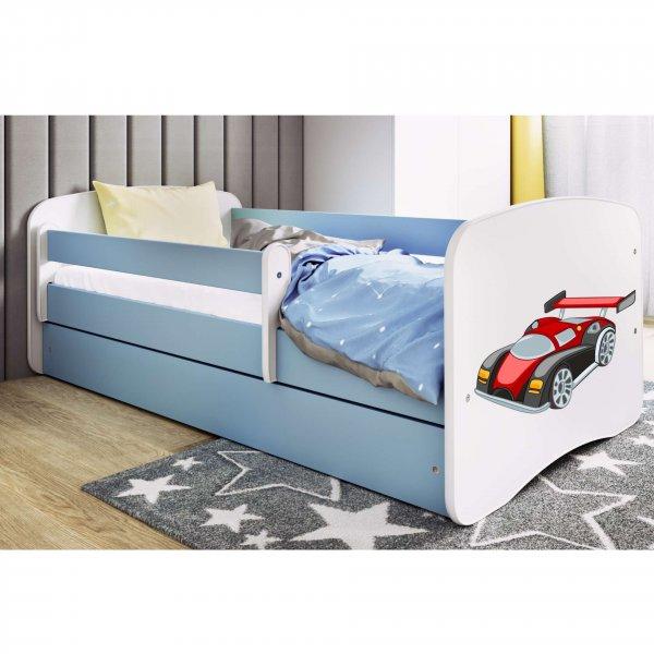 Kocot Kids Babydreams Ifjúsági ágy ágyneműtartóval és matraccal -
Versenyautó - Többféle méretben és színben