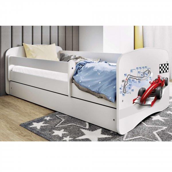 Kocot Kids Babydreams Ifjúsági ágy ágyneműtartóval - Forma1 - Többféle
méretben és színben