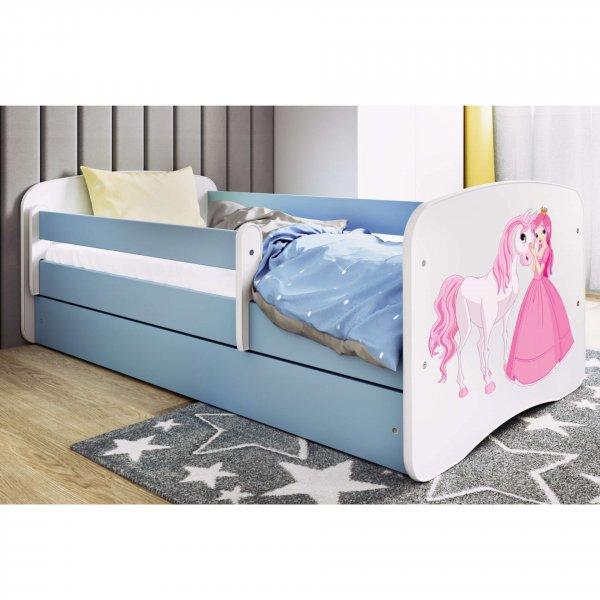 Kocot Kids Babydreams Ifjúsági ágy ágyneműtartóval - Hercegnő és ló -
Többféle méretben és színben