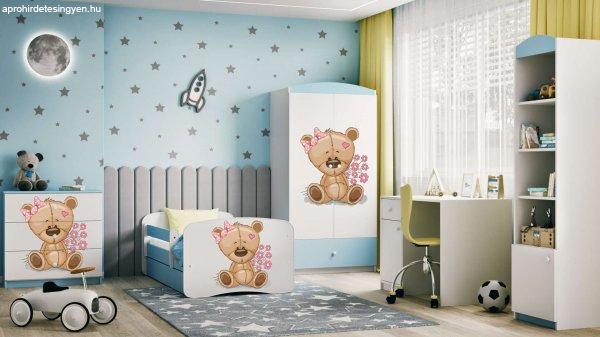 Kocot Kids Babydreams Ifjúsági ágy ágyneműtartóval - Maci virágokkal -
Többféle méretben és színben