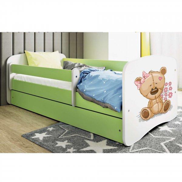 Kocot Kids Babydreams Ifjúsági ágy ágyneműtartóval - Maci virágokkal -
Többféle méretben és színben