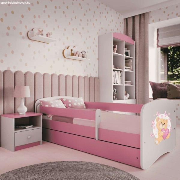 Kocot Kids Babydreams Ifjúsági ágy ágyneműtartóval - Maci pillangókkal -
Többféle méretben és színben