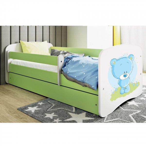 Kocot Kids Babydreams Ifjúsági ágy ágyneműtartóval és matraccal - Kék
maci - Többféle méretben és színben