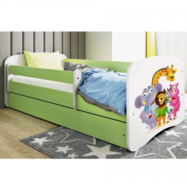 Kocot Kids Babydreams Ifjúsági ágy ágyneműtartóval - Állatok - Többféle
méretben és színben