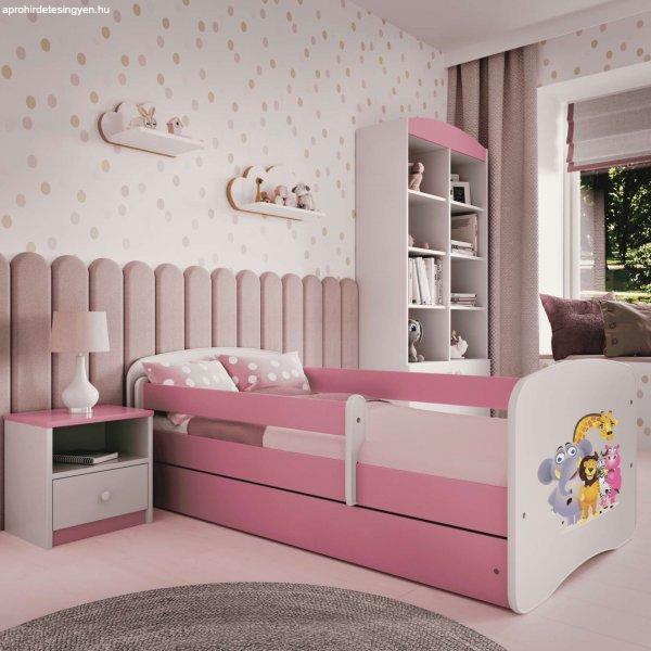 Kocot Kids Babydreams Ifjúsági ágy ágyneműtartóval és matraccal -
Állatok - Többféle méretben és színben