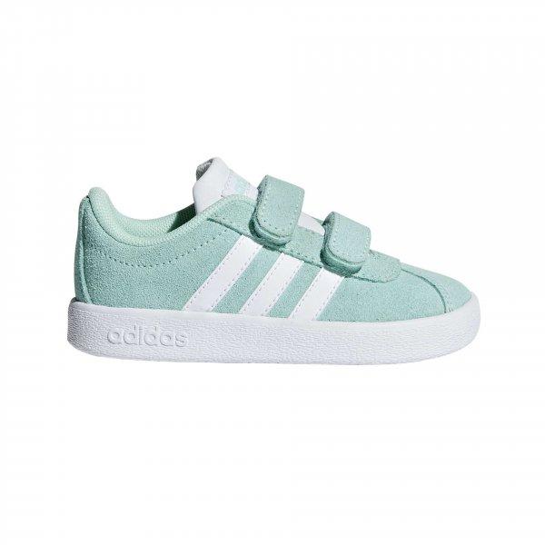 Adidas Core Sneaker VL Court 2.0 CMF Női 22 Mentazöld színű
