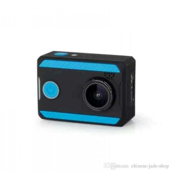 WiFi-s Akciókamera, H26, 12MP sportkamera, FullHD video/60FPS, max.64GB TF
Card, 30m-ig vízálló, kék-fekete