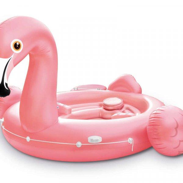 Flamingó party sziget 422x373x185 cm 422x373x185cm strandcikk