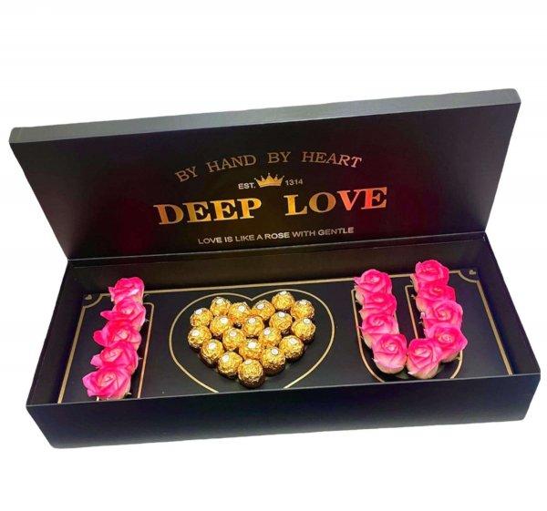 Deep Love box - fekete