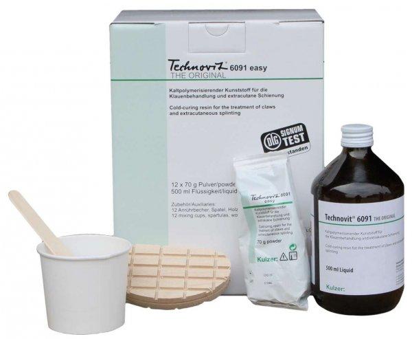 Technovit Easy karamom kezelő készlet  12 kezelésre, szarvasmarha,
pataápolás