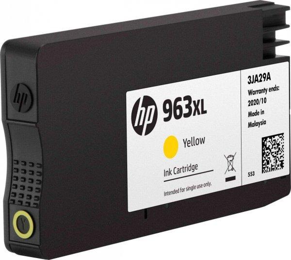 HP 963XL 1600 oldal sárga eredeti tintapatron