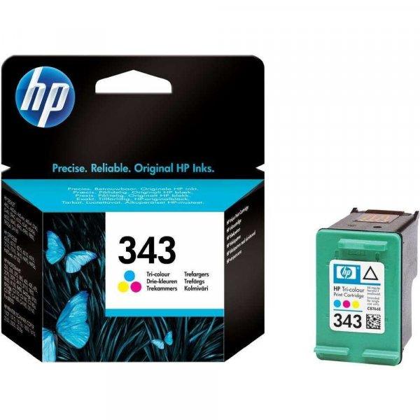 HP 8766A (343) 330 lap színes eredeti tintapatron