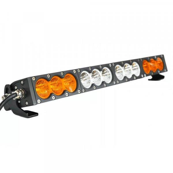 120W LED fényhíd 12 LED szúró fény hidegfehér / sárga fénnyel