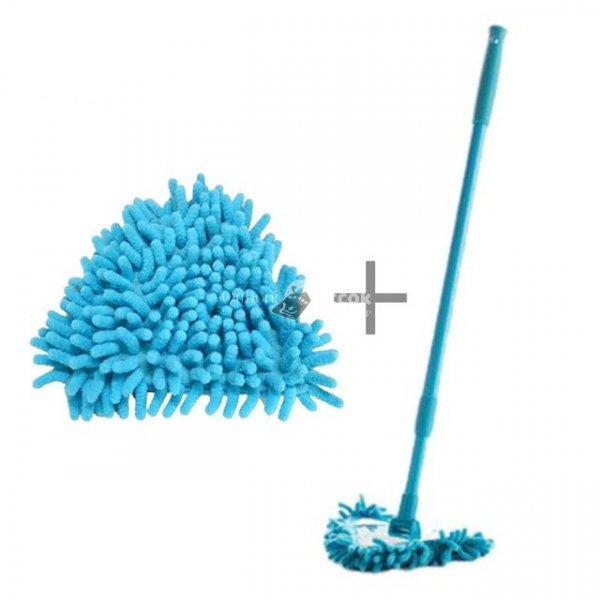Hosszabbítható többfunkciós mikroszálas felmosó - Kék